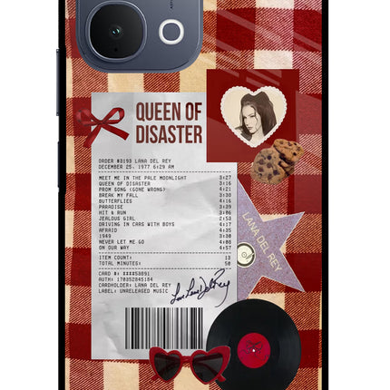 Queen of Disaster iQOO Z11x 5G Metal Case Back Cover by Casekaro