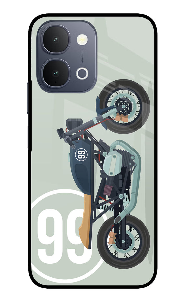 Classic Cafe Racer 99 iQOO Z11x 5G Metal Case Back Cover by Casekaro