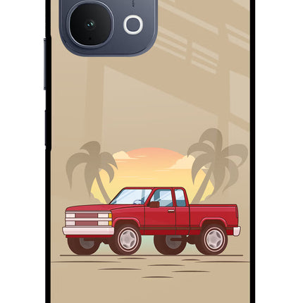 Desert Classic Drive iQOO Z11x 5G Metal Case Back Cover by Casekaro