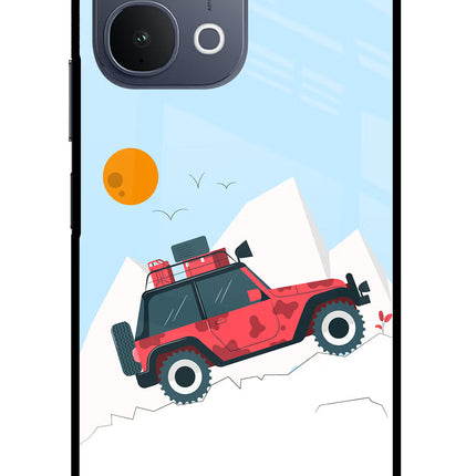 Mountain Trail Beast iQOO Z11x 5G Metal Case Back Cover by Casekaro
