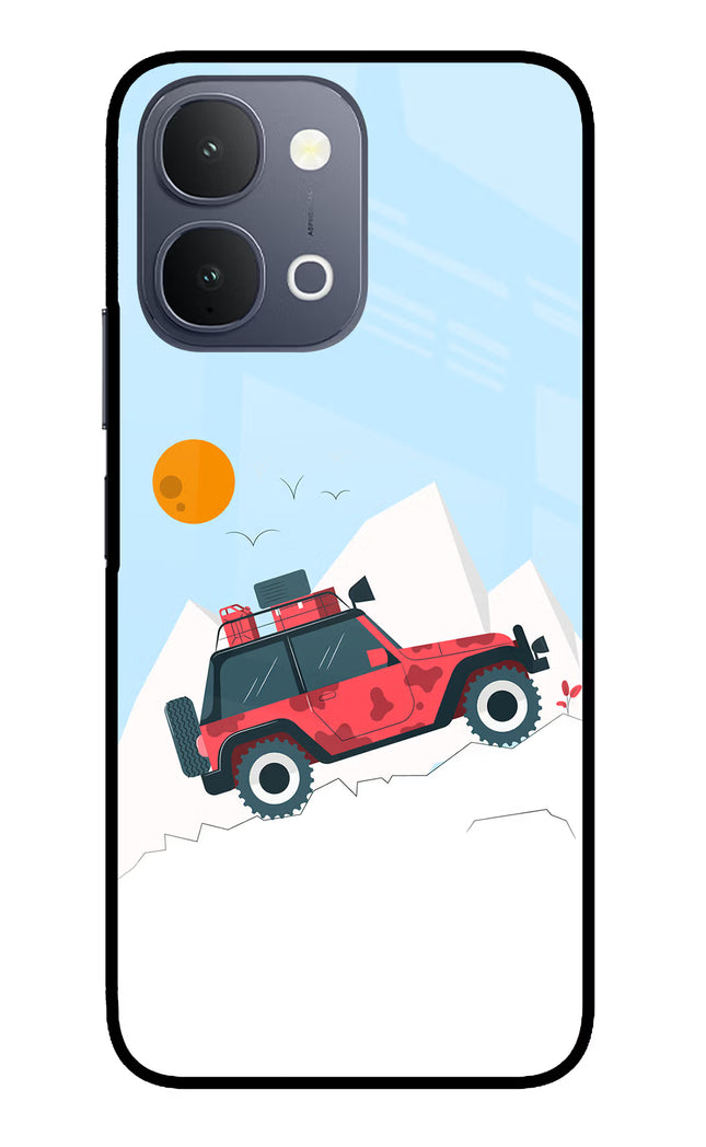 Mountain Trail Beast iQOO Z11x 5G Metal Case Back Cover by Casekaro