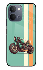 Striped Moto Drift iQOO Z11x 5G Metal Case Back Cover by Casekaro