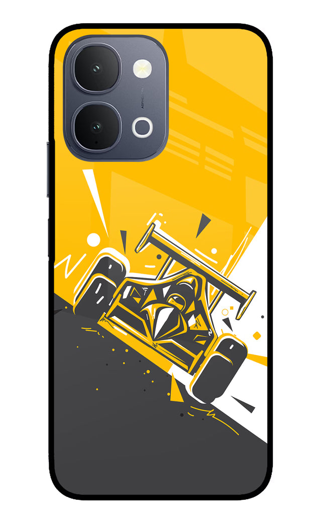 Track King iQOO Z11x 5G Metal Case Back Cover by Casekaro