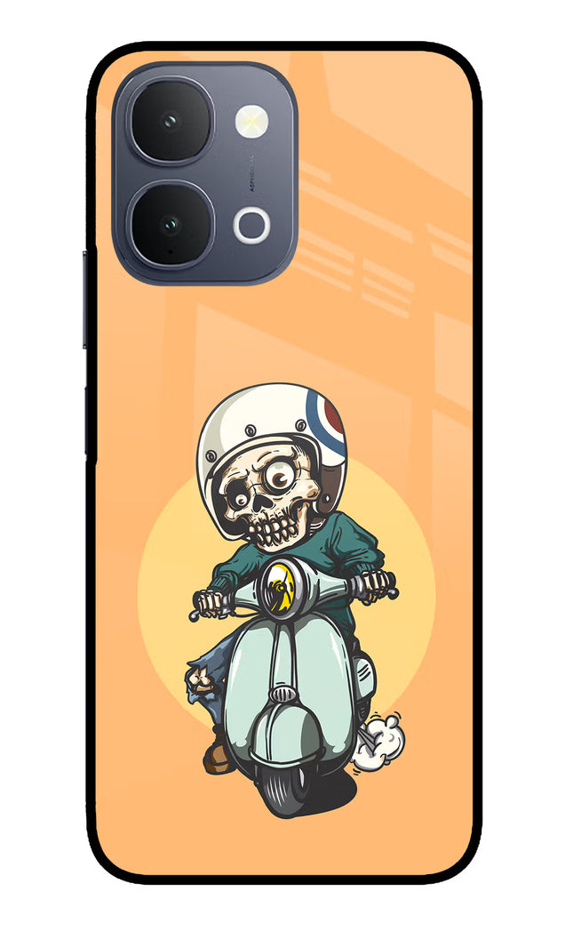 Undead Biker iQOO Z11x 5G Metal Case Back Cover by Casekaro