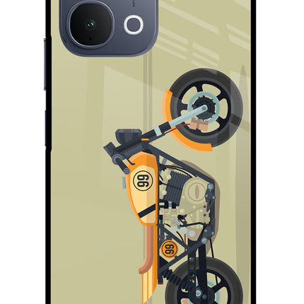 Vertical Speedster iQOO Z11x 5G Metal Case Back Cover by Casekaro