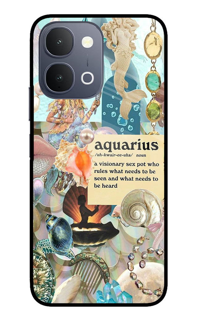 Aquarius Zodiac iQOO Z11x 5G Metal Case Back Cover by Casekaro