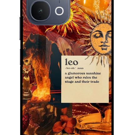 Leo Zodiac iQOO Z11x 5G Metal Case Back Cover by Casekaro