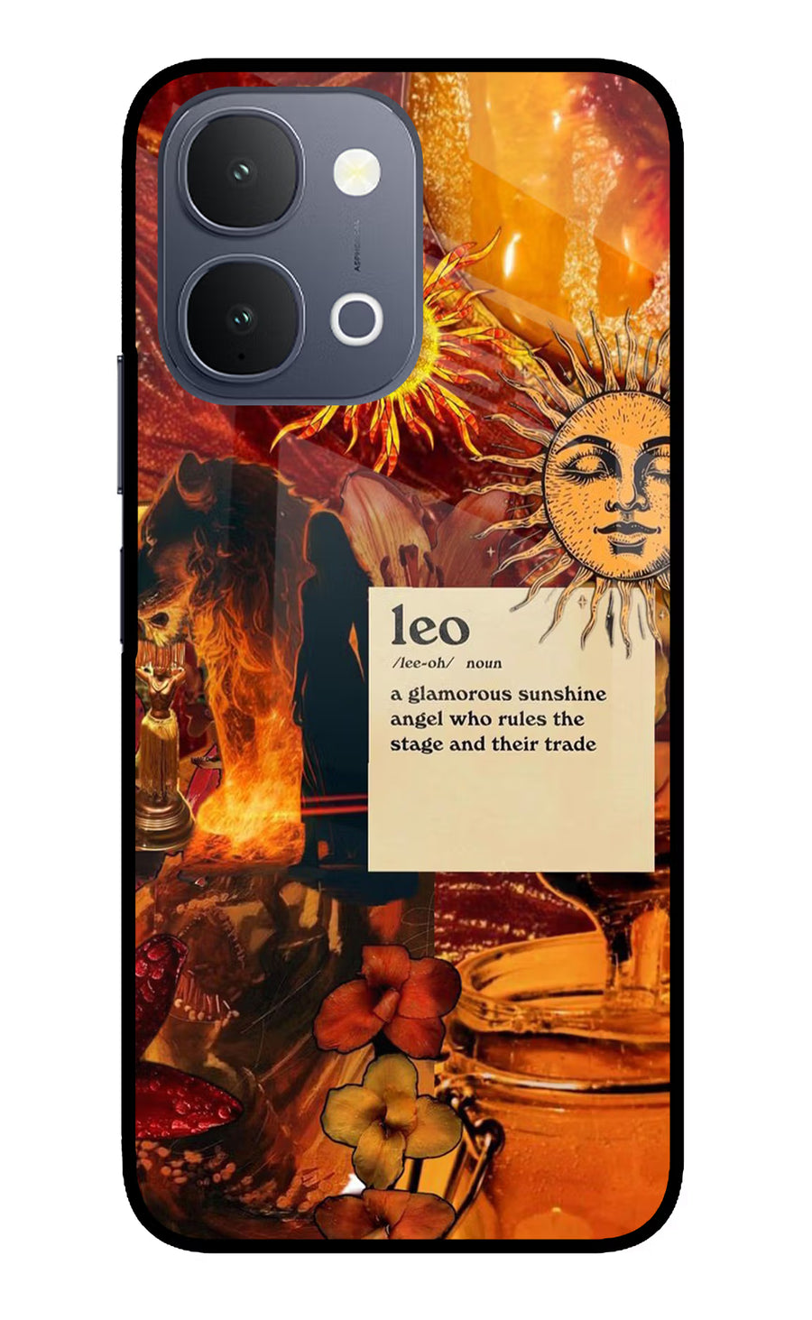 Leo Zodiac iQOO Z11x 5G Back Cover, Metal case