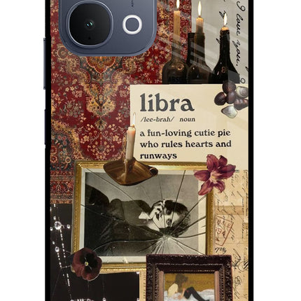 Libra Zodiac iQOO Z11x 5G Metal Case Back Cover by Casekaro