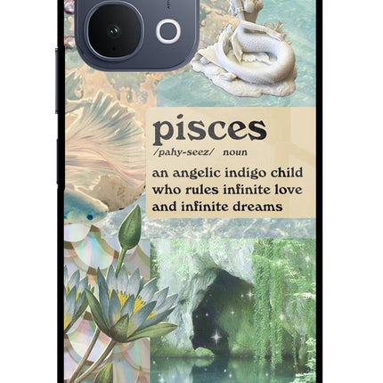 Pisces Zodiac iQOO Z11x 5G Metal Case Back Cover by Casekaro