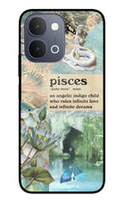 Pisces Zodiac iQOO Z11x 5G Metal Case Back Cover by Casekaro
