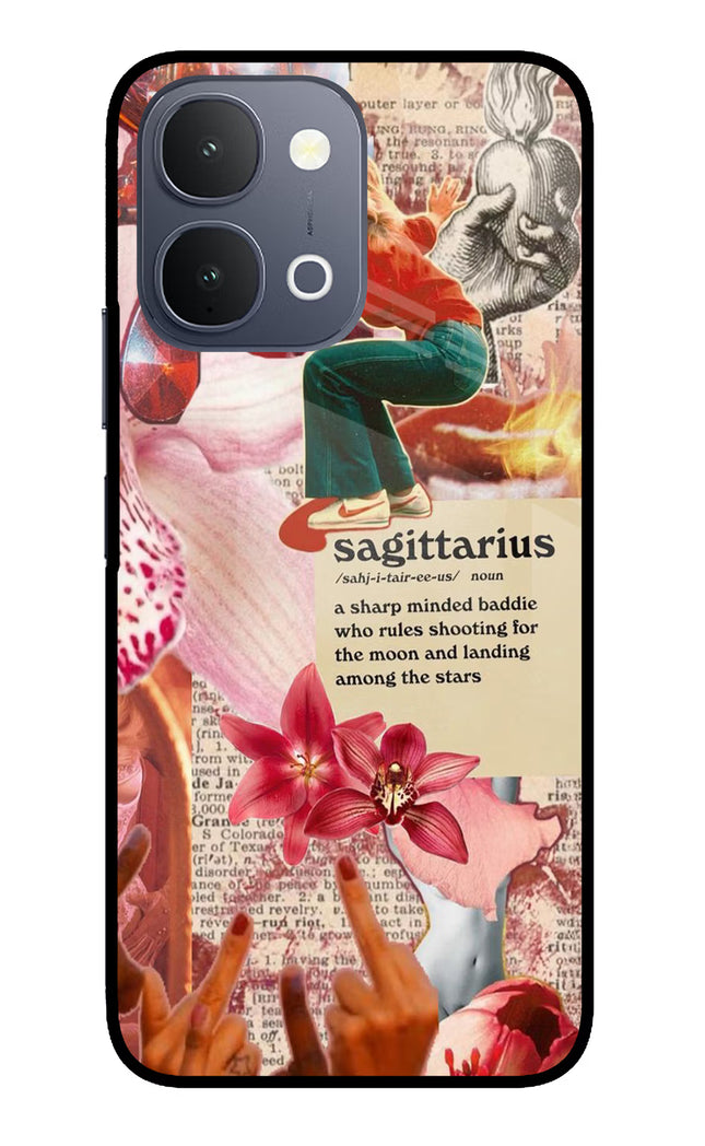 Sagittarius Zodiac iQOO Z11x 5G Metal Case Back Cover by Casekaro