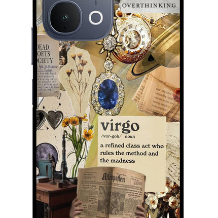 Virgo Zodiac iQOO Z11x 5G Metal Case Back Cover by Casekaro