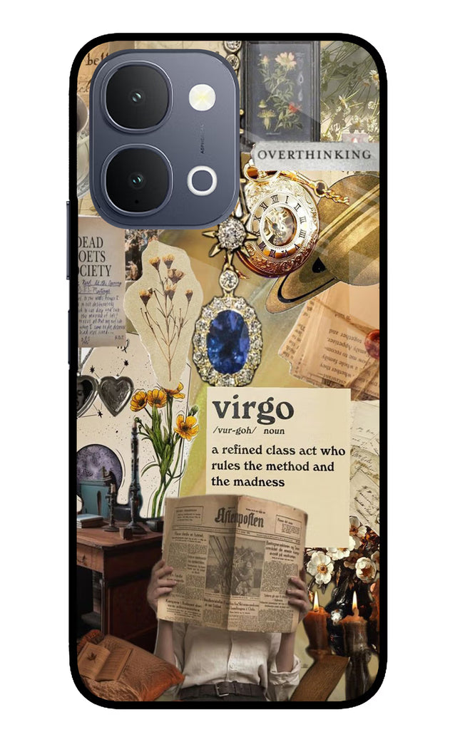 Virgo Zodiac iQOO Z11x 5G Metal Case Back Cover by Casekaro