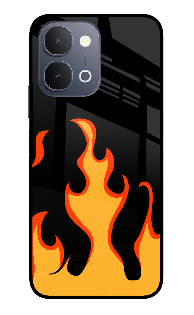 Fired Up – Black iQOO Z11x 5G Metal Case Back Cover by Casekaro