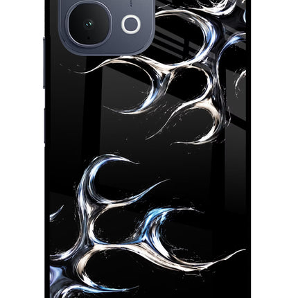 Chrome Tribal iQOO Z11x 5G Metal Case Back Cover by Casekaro
