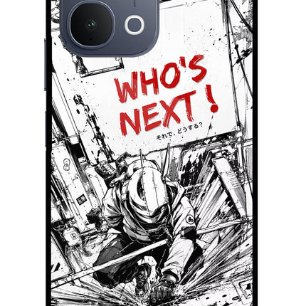 Who's Next iQOO Z11x 5G Metal Case Back Cover by Casekaro