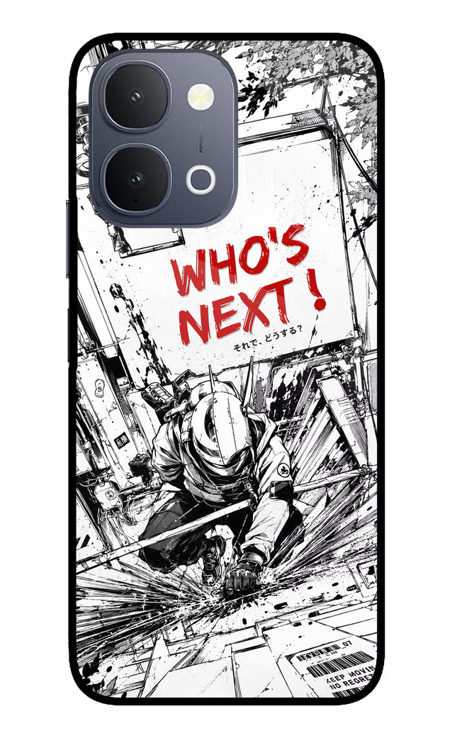 Who's Next iQOO Z11x 5G Metal Case Back Cover by Casekaro