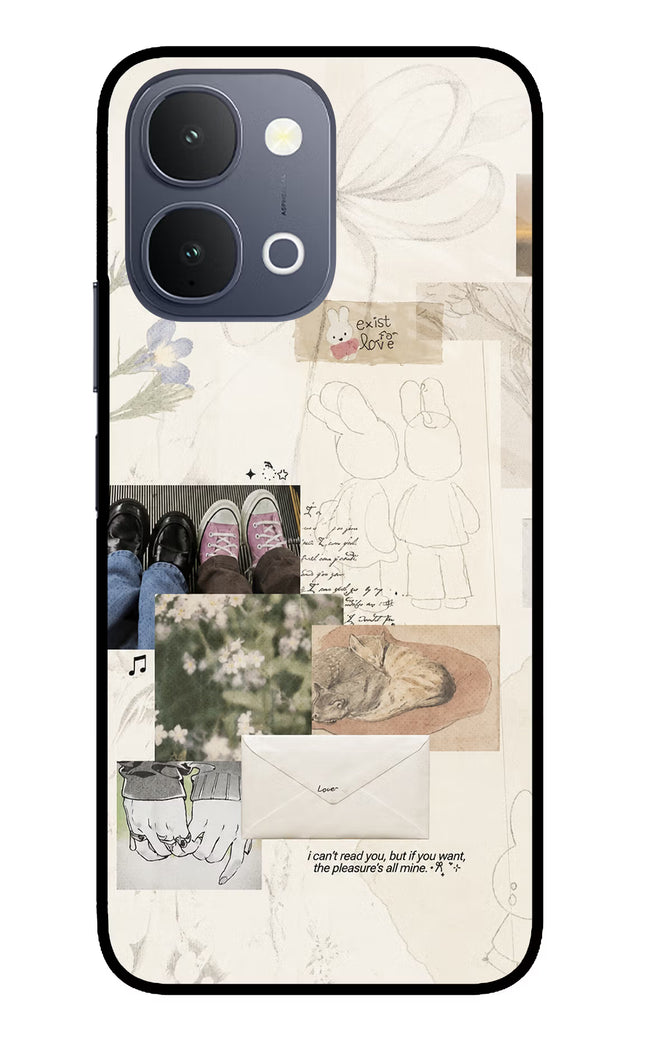 Soft Aesthetic iQOO Z11x 5G Metal Case Back Cover by Casekaro