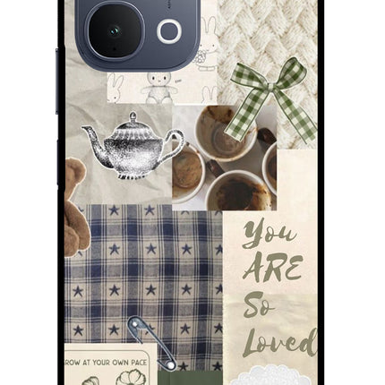 Cookie iQOO Z11x 5G Metal Case Back Cover by Casekaro