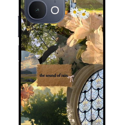 Rain iQOO Z11x 5G Metal Case Back Cover by Casekaro