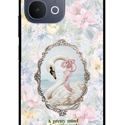 Pretty Mind Pretty Soul iQOO Z11x 5G Metal Case Back Cover by Casekaro