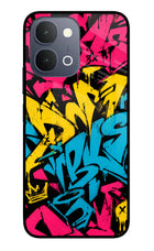 Graffiti Vibe iQOO Z11x 5G Metal Case Back Cover by Casekaro
