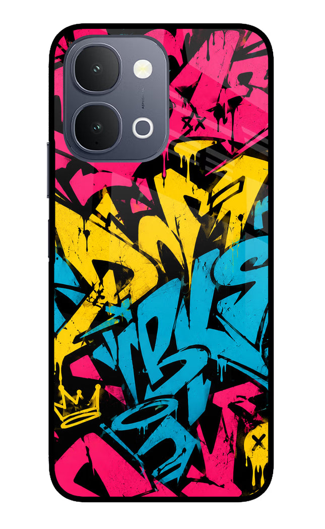 Graffiti Vibe iQOO Z11x 5G Metal Case Back Cover by Casekaro