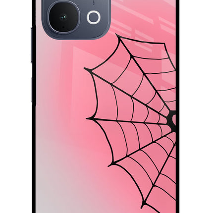 Pink Web iQOO Z11x 5G Metal Case Back Cover by Casekaro