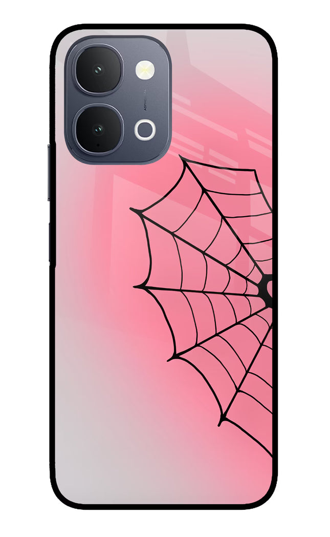 Pink Web iQOO Z11x 5G Metal Case Back Cover by Casekaro
