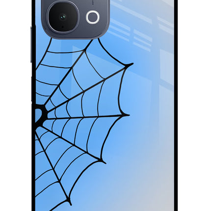 Blue Web iQOO Z11x 5G Metal Case Back Cover by Casekaro