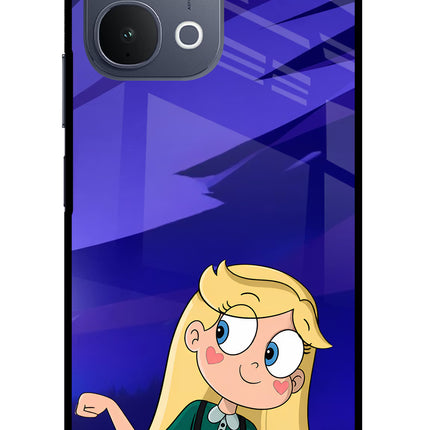 Star Glow iQOO Z11x 5G Metal Case Back Cover by Casekaro