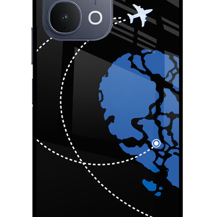 Love Orbit iQOO Z11x 5G Metal Case Back Cover by Casekaro