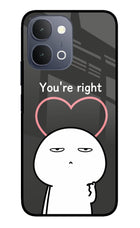 You're Right iQOO Z11x 5G Metal Case Back Cover by Casekaro
