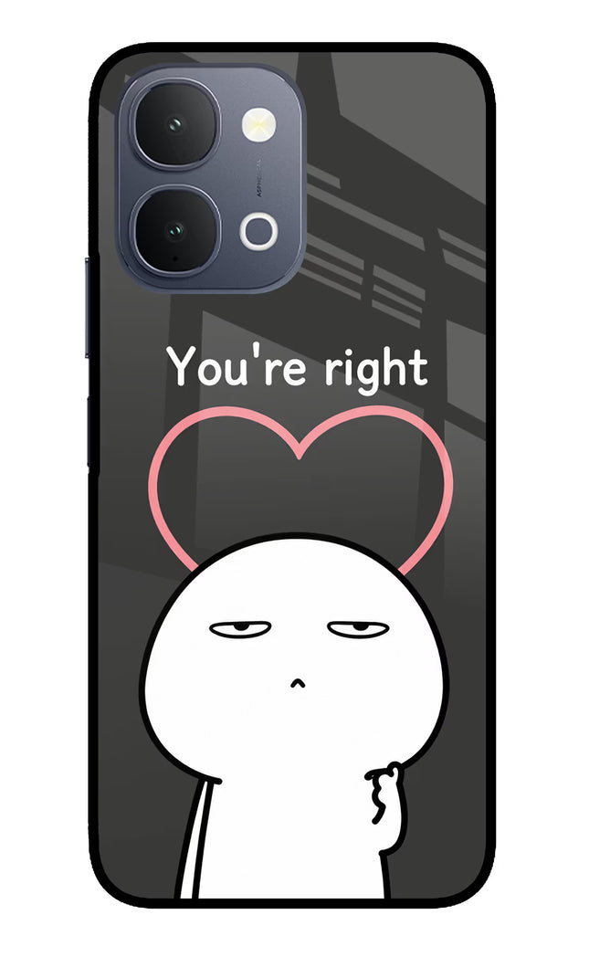 You're Right iQOO Z11x 5G Metal Case Back Cover by Casekaro