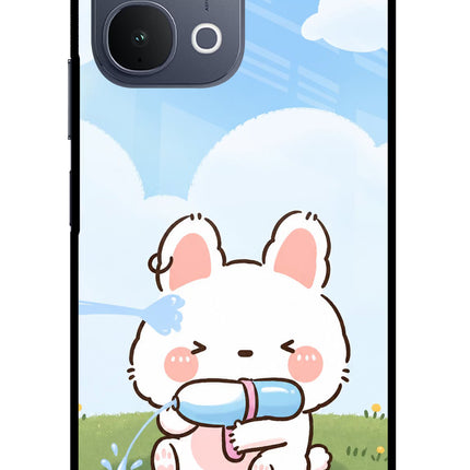 Bunny Treat iQOO Z11x 5G Metal Case Back Cover by Casekaro
