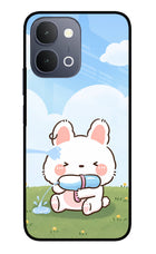 Bunny Treat iQOO Z11x 5G Metal Case Back Cover by Casekaro