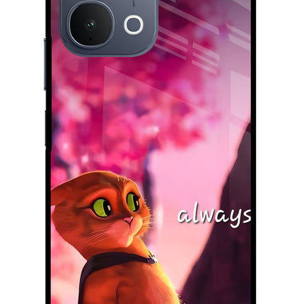 Always Cat iQOO Z11x 5G Metal Case Back Cover by Casekaro