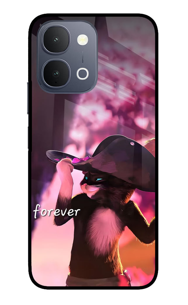 Forever Cat iQOO Z11x 5G Metal Case Back Cover by Casekaro