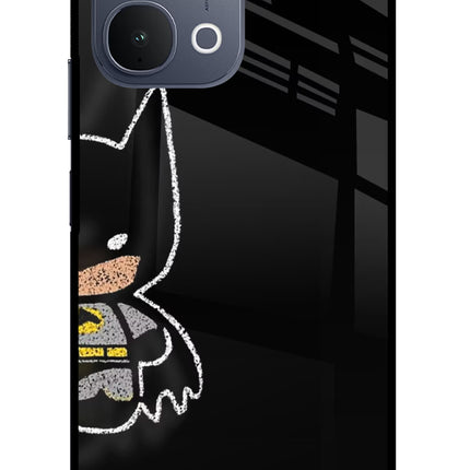 Bat Kitty iQOO Z11x 5G Metal Case Back Cover by Casekaro