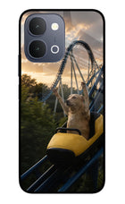 Rollercoaster Dog iQOO Z11x 5G Metal Case Back Cover by Casekaro