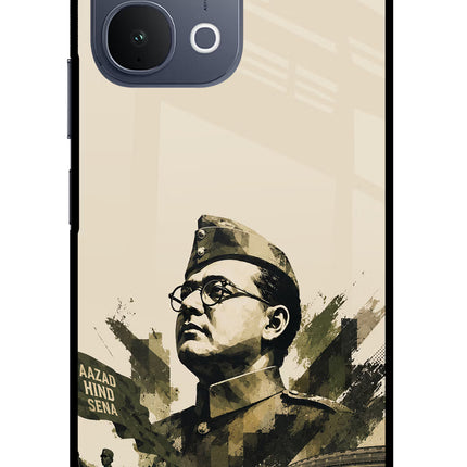 Netaji Rising iQOO Z11x 5G Metal Case Back Cover by Casekaro