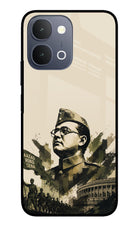 Netaji Rising iQOO Z11x 5G Metal Case Back Cover by Casekaro