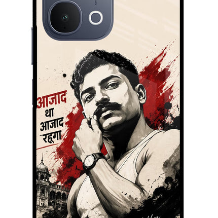 Chandrashekhar Azad Fearless iQOO Z11x 5G Metal Case Back Cover by Casekaro