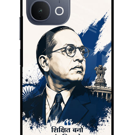 Dr. Ambedkar Visionary iQOO Z11x 5G Metal Case Back Cover by Casekaro