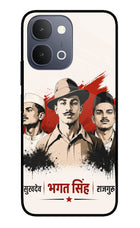 Bhagat Singh Trio iQOO Z11x 5G Metal Case Back Cover by Casekaro
