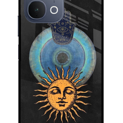 Divine Sun iQOO Z11x 5G Metal Case Back Cover by Casekaro