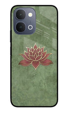 Lotus Grace iQOO Z11x 5G Metal Case Back Cover by Casekaro