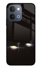 Silent Swans iQOO Z11x 5G Metal Case Back Cover by Casekaro