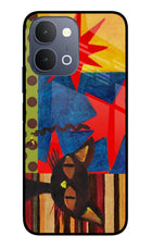Pop Cat iQOO Z11x 5G Metal Case Back Cover by Casekaro